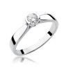 Pierścionek W223B Diament 0,30ct białe złoto