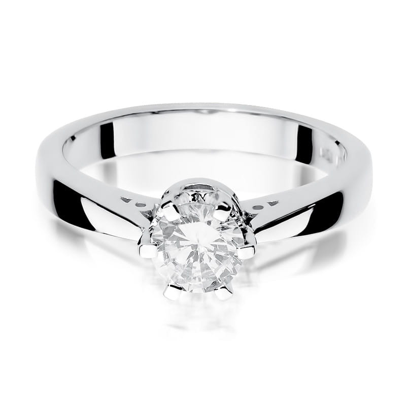 Pierścionek W234 Diament 1,00ct białe złoto