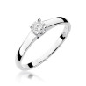Pierścionek W239 Diament 0,20ct białe złoto