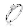 Pierścionek W317 Diament 0,20ct białe złoto