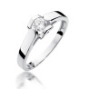 Pierścionek W320 Diament 0,30ct białe złoto