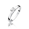 Pierścionek W347 Diament 0,30ct białe złoto