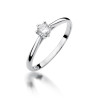 Pierścionek W365 Diament 0,15ct białe złoto