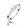 Pierścionek W377 Diament 0,15ct białe złoto
