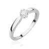 Pierścionek W450B Diament 0,15ct białe złoto