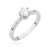 Pierścionek W482 Diament 0,40ct białe złoto