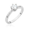 Pierścionek W482 Diament 0,50ct białe złoto