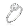 Pierścionek W508 Diament 0,70ct białe złoto