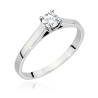 Pierścionek W526 Diament 0,40ct białe złoto