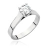 Pierścionek W526 Diament 0,70ct białe złoto