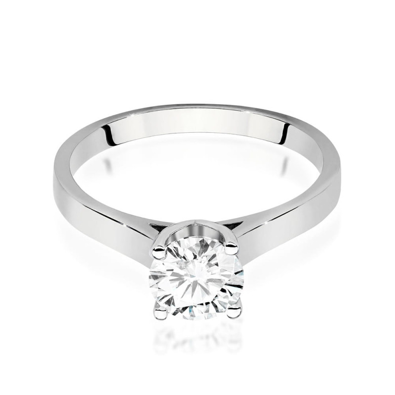 Pierścionek W526 Diament 1,00ct białe złoto