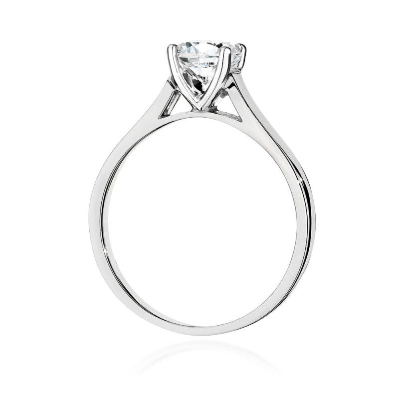 Pierścionek W526 Diament 1,00ct białe złoto