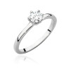 Pierścionek W535 Diament 0,40ct białe złoto