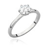 Pierścionek W535 Diament 0,70ct białe złoto