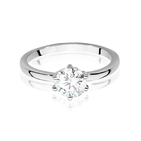 Pierścionek W535 Diament 1,00ct białe złoto