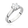 Pierścionek W540 Diament 0,70ct białe złoto
