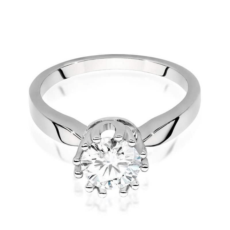 Pierścionek W541 Diament 1,00ct białe złoto