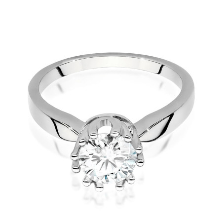 Pierścionek W541 Diament 1,00ct białe złoto