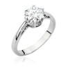 Pierścionek W542 Diament 1,00ct białe złoto