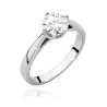 Pierścionek W543 Diament 1,00ct białe złoto