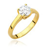 Pierścionek W544 Diament 1,00ct żółte złoto
