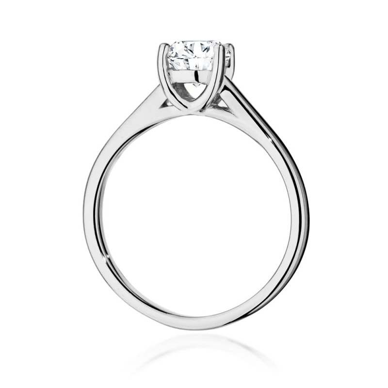 Pierścionek W544 Diament 1,00ct białe złoto