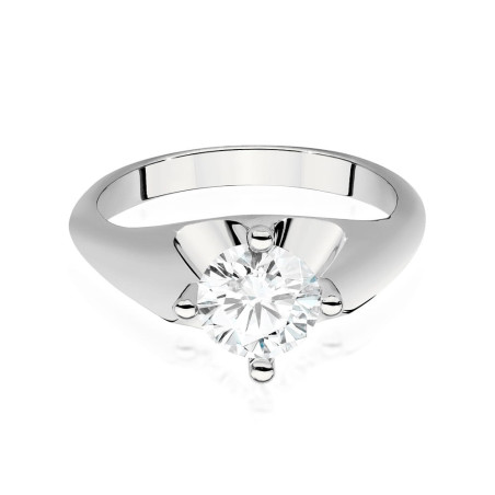 Pierścionek W545 Diament 1,00ct białe złoto