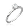 Pierścionek W547 Diament 0,40ct białe złoto