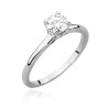 Pierścionek W547 Diament 0,50ct białe złoto