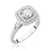 Pierścionek W548 Diament 0,50ct białe złoto