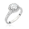 Pierścionek W551 Diament 1,00ct białe złoto