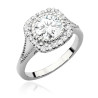 Pierścionek W552 Diament 1,00ct białe złoto