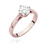 Pierścionek W543 Diament 1,00ct różowe złoto