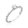 Pierścionek W553 Diament 0,40ct białe złoto