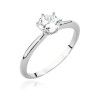 Pierścionek W553 Diament 0,70ct białe złoto