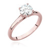 Pierścionek W547 Diament 1,00ct różowe złoto