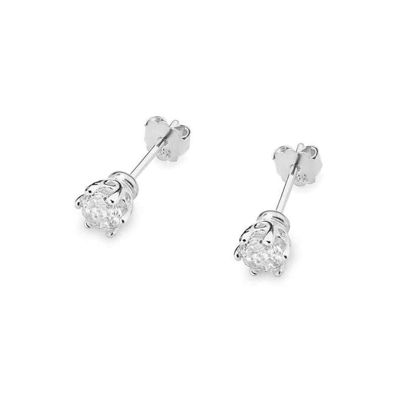 Kolczyki KO069 Diament 2 x 0,40ct białe złoto