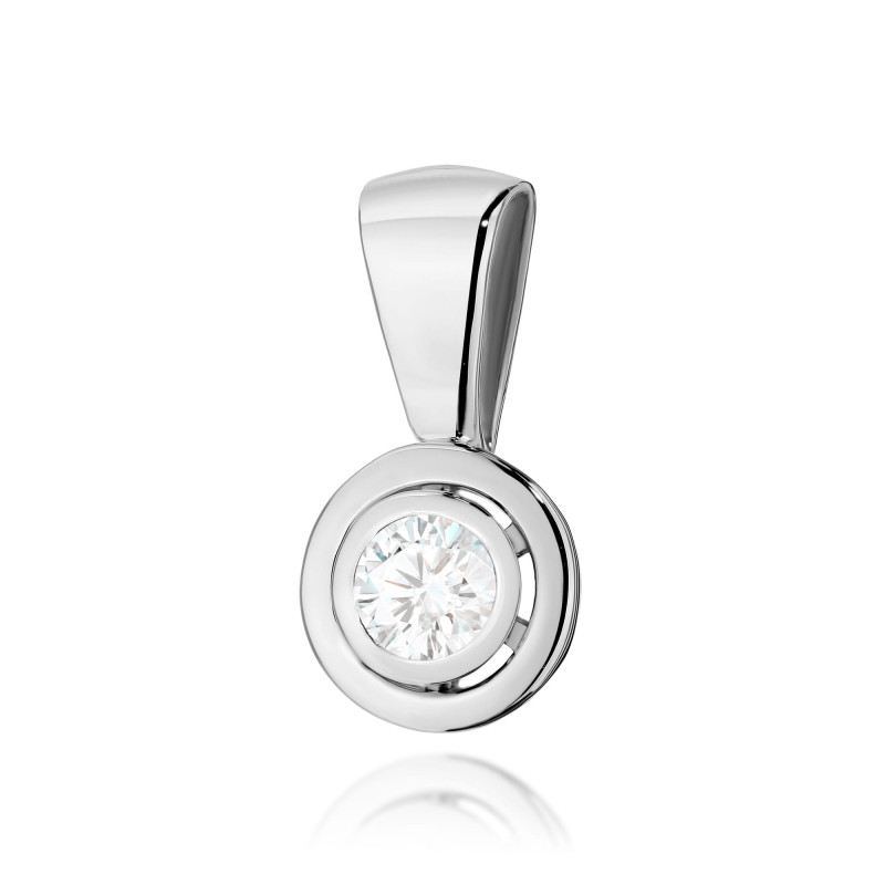 Zawieszka Z294 Diament 0,20ct | Białe złoto | Daimana.pl | Ekskluzy