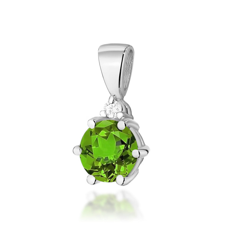 Zawieszka Z076 Oliwin 0,60ct w białym złocie - Daimana.pl: Najwyżs