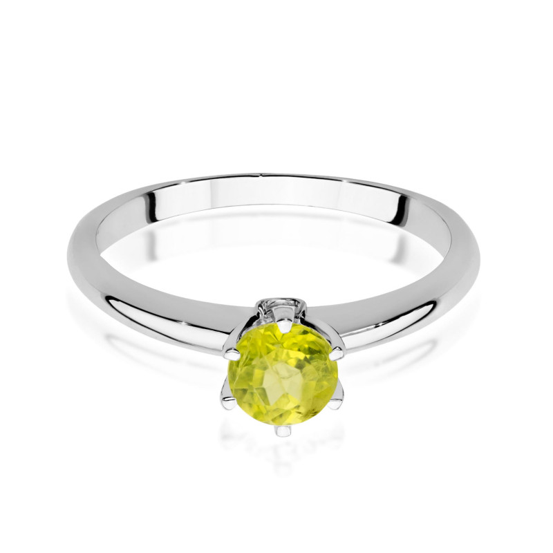"Pierścionek W557 Oliwin 0,60ct białe złoto - Daimana.pl: Najwyżs