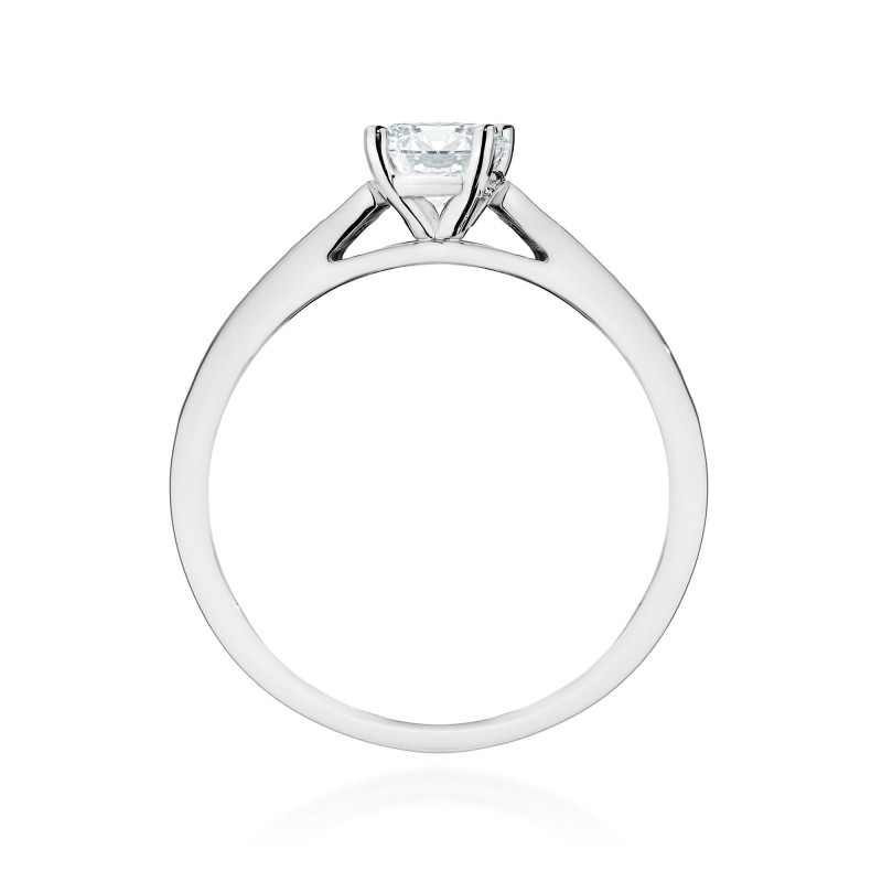 Pierścionek W0052 Diament Laboratoryjny 0,50ct białe złoto