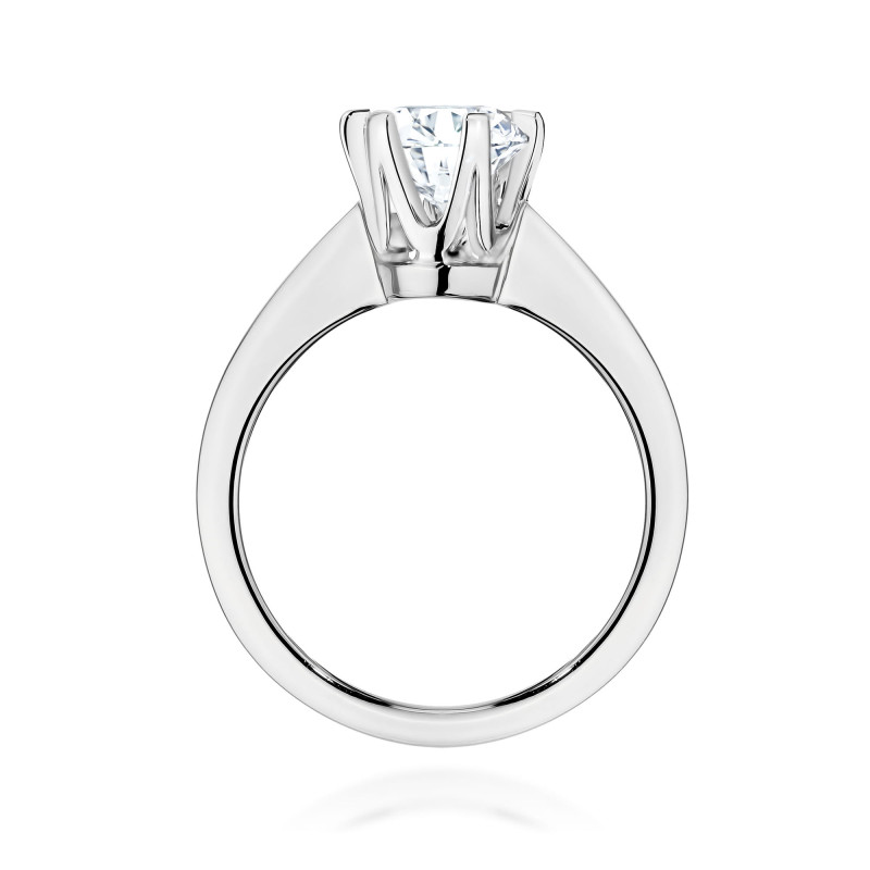 Pierścionek W0220 Diament Laboratoryjny 1,00ct białe złoto