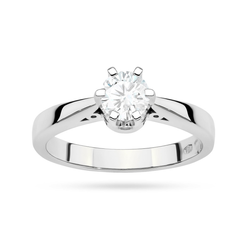 Pierścionek W0234 Diament Laboratoryjny 1,00ct białe złoto