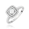 Pierścionek W0345 Diament Laboratoryjny 0,30ct białe złoto