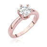 Pierścionek W563 Diament 1,00ct różowe złoto
