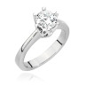 Pierścionek W220B Diament 0,70ct białe złoto