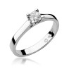 Pierścionek W221B Diament 0,20ct białe złoto