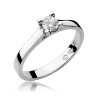 Pierścionek W221B Diament 0,30ct białe złoto